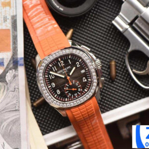 ĐỒNG HỒ NAM PATEK PHILIPPE AQUANAUT 5968A REPLICA 1:1 MÀU CAM 42.2MM 6 ĐỒNG HỒ NAM PATEK PHILIPPE AQUANAUT 5968A REPLICA 11 MÀU CAM 42 (9)