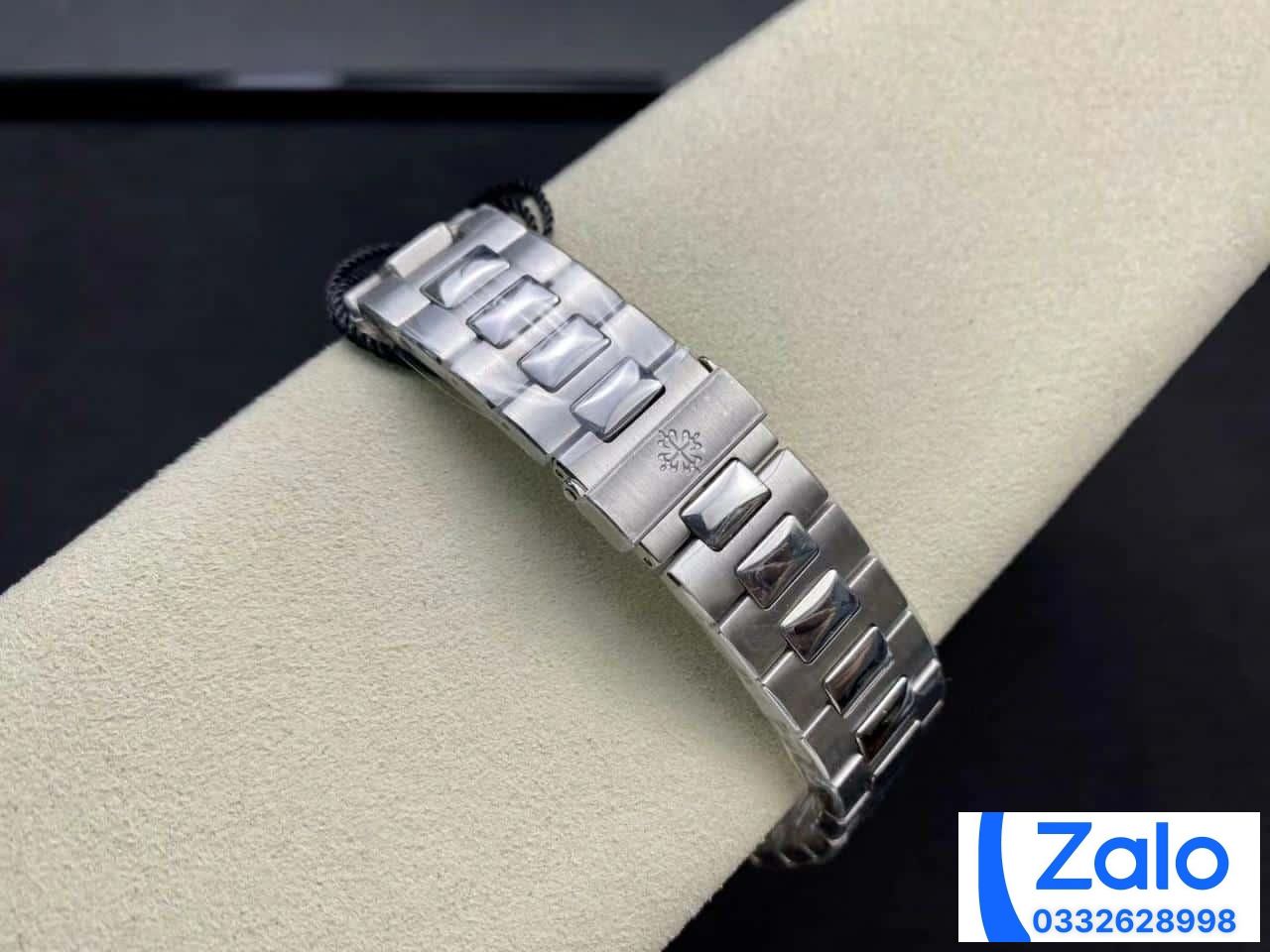 ĐỒNG HỒ NAM PATEK PHILIPPE NAUTILUS 5711 MẶT TRẮNG REPLICA 11 PPF FACTORY 40MM (3) ĐỒNG HỒ NAM PATEK PHILIPPE NAUTILUS 5711 MẶT TRẮNG REPLICA 11 PPF FACTORY 40MM (3)