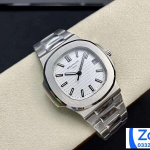 ĐỒNG HỒ NAM PATEK PHILIPPE NAUTILUS 5711 MẶT TRẮNG REPLICA 1:1 PPF FACTORY 40MM 3 ĐỒNG HỒ NAM PATEK PHILIPPE NAUTILUS 5711 MẶT TRẮNG REPLICA 11 PPF FACTORY 40MM (8)