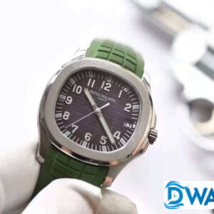 ĐỒNG HỒ PATEK PHILIPPE AQUANAUT 5167 GREEN REPLICA 1:1 PF FACTORY 40MM 4 ĐỒNG HỒ PATEK PHILIPPE AQUANAUT 5167 GREEN REPLICA 11 PF FACTORY 40MM (1)