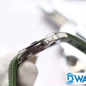 ĐỒNG HỒ PATEK PHILIPPE AQUANAUT 5167 GREEN REPLICA 1:1 PF FACTORY 40MM 5 ĐỒNG HỒ PATEK PHILIPPE AQUANAUT 5167 GREEN REPLICA 11 PF FACTORY 40MM (2)