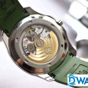 ĐỒNG HỒ PATEK PHILIPPE AQUANAUT 5167 GREEN REPLICA 1:1 PF FACTORY 40MM 6 ĐỒNG HỒ PATEK PHILIPPE AQUANAUT 5167 GREEN REPLICA 11 PF FACTORY 40MM (3)