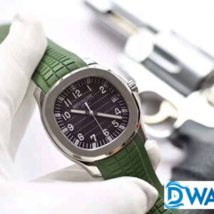 ĐỒNG HỒ PATEK PHILIPPE AQUANAUT 5167 GREEN REPLICA 1:1 PF FACTORY 40MM 2 ĐỒNG HỒ PATEK PHILIPPE AQUANAUT 5167 GREEN REPLICA 11 PF FACTORY 40MM (6)