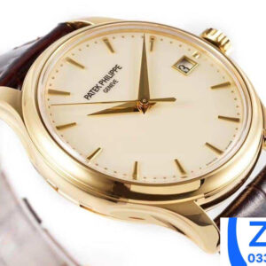 ĐỒNG HỒ PATEK PHILIPPE CALATRAVA 5227J REPLICA 1:1 GOLD AUTOMATIC ZF FACTORY 39MM 4 ĐỒNG HỒ PATEK PHILIPPE CALATRAVA 5227J REPLICA 11 GOLD AUTOMATIC ZF FACTORY 39MM (2)