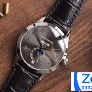 ĐỒNG HỒ PATEK PHILIPPE COMPLICATION 5396R REPLICA 1:1 MÀU XÁM KM FACTORY 38.5MM 4 ĐỒNG HỒ PATEK PHILIPPE COMPLICATION 5396R REPLICA 11 MÀU XÁM KM FACTORY 38 (4)