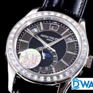 ĐỒNG HỒ PATEK PHILIPPE COMPLICATIONS 5205G MÀU ĐEN ĐÍNH ĐÁ REPLICA 1:1 KM 40MM 2 ĐỒNG HỒ PATEK PHILIPPE COMPLICATIONS 5205G MÀU ĐEN ĐÍNH ĐÁ REPLICA 11 KM 40MM (2)