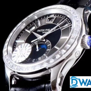 ĐỒNG HỒ PATEK PHILIPPE COMPLICATIONS 5205G MÀU ĐEN ĐÍNH ĐÁ REPLICA 1:1 KM 40MM 6 ĐỒNG HỒ PATEK PHILIPPE COMPLICATIONS 5205G MÀU ĐEN ĐÍNH ĐÁ REPLICA 11 KM 40MM (8)