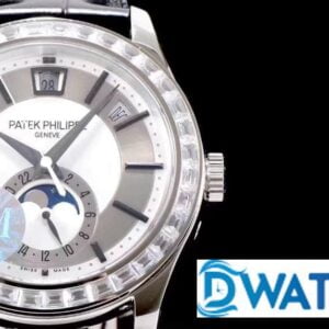 ĐỒNG HỒ PATEK PHILIPPE COMPLICATIONS 5205G MÀU TRẮNG ĐÍNH ĐÁ REPLICA 1:1 KM 40MM 5 ĐỒNG HỒ PATEK PHILIPPE COMPLICATIONS 5205G MÀU TRẮNG ĐÍNH ĐÁ REPLICA 11 KM 40MM (4)