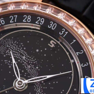 PATEK PHILIPPE GRAND COMPLICATION 6102P COPIES WATCHES ROSE GOLD RHINESTONE BAGUETTE CASE AI FACTORY 44MM 3 ĐỒNG HỒ PATEK PHILIPPE GRAND COMPLICATION 6102P REPLICA 11 CAO CẤP ĐÍNH ĐÁ AI 44MM (5)