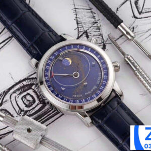 PATEK PHILIPPE GRAND COMPLICATION 6102P GOOD IMITATION WATCHES BLUE DIAL BLACK LEATHER STRAP AI FACTORY 44MM 2 ĐỒNG HỒ PATEK PHILIPPE GRAND COMPLICATION 6102P REPLICA 11 MÁY CƠ THỤY SỸ AI FACTORY 40MM (6)