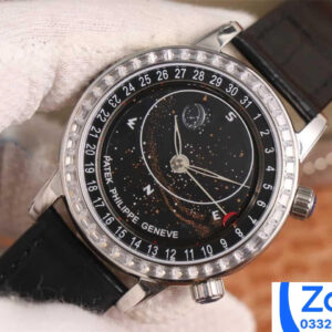 ĐỒNG HỒ PATEK PHILIPPE GRAND COMPLICATION 6104G MÀU ĐEN ĐÍNH ĐÁ REPLICA 1:1 40MM 1 ĐỒNG HỒ PATEK PHILIPPE GRAND COMPLICATION 6104G MÀU ĐEN ĐÍNH ĐÁ REPLICA 11 40MM (3)