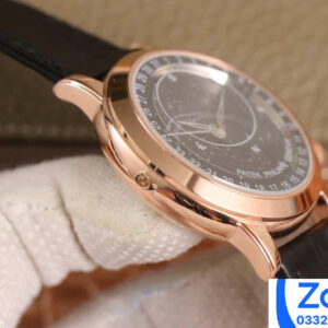 PATEK PHILIPPE GRAND COMPLICATION 6104G COPIES WATCHES BLACK DIAL ROSE GOLD DIAL 40MM 5 ĐỒNG HỒ PATEK PHILIPPE GRAND COMPLICATION 6104G MÀU ĐEN REPLICA 11 40MM (7)