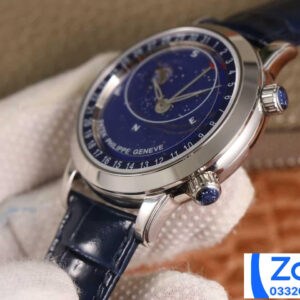 ĐỒNG HỒ PATEK PHILIPPE GRAND COMPLICATION 6104G MẶT XANH REPLICA 1:1 40MM 4 ĐỒNG HỒ PATEK PHILIPPE GRAND COMPLICATION 6104G MÀU XANH REPLICA 11 40MM (8)