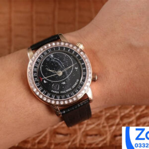 ĐỒNG HỒ PATEK PHILIPPE GRAND COMPLICATION 6104G ROSE GOLD ĐÍNH ĐÁ REPLICA 1:1 40MM 8 ĐỒNG HỒ PATEK PHILIPPE GRAND COMPLICATION 6104G ROSE GOLD ĐÍNH ĐÁ REPLICA 11 40MM (1)