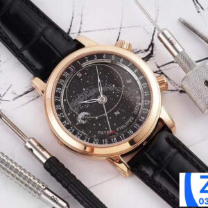PATEK PHILIPPE GRAND COMPLICATION 6102P REPLICA WATCHES ROSE GOLD CASE AI FACTORY 44MM 1 ĐỒNG HỒ PATEK PHILIPPE GRAND COMPLICATION REPLICA 11 MẶT ĐEN AI FACTORY 44MM (1)