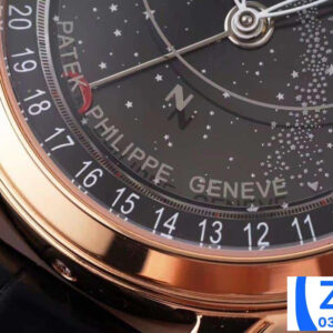 PATEK PHILIPPE GRAND COMPLICATION 6102P REPLICA WATCHES ROSE GOLD CASE AI FACTORY 44MM 3 ĐỒNG HỒ PATEK PHILIPPE GRAND COMPLICATION REPLICA 11 MẶT ĐEN AI FACTORY 44MM (5)