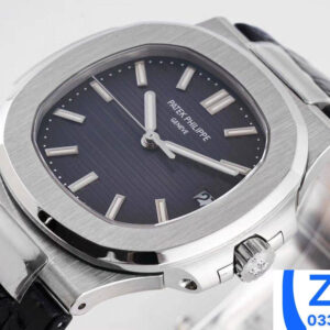 PATEK PHILIPPE NAUTILUS 5711 COPIES WATCHES LEATHER STRAP PPF FACTORY 40MM 2 DONG HO PATEK PHILIPPE NAUTILUS 5711 REPLICA 11 DAY DA CAO CAP PPF FACTORY 40MM 9