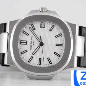 ĐỒNG HỒ PATEK PHILIPPE NAUTILUS 5711 REPLICA 1:1 MẶT TRẮNG PPF FACTORY 40MM 3 ĐỒNG HỒ PATEK PHILIPPE NAUTILUS 5711 REPLICA 11 MẶT TRẮNG PPF 40MM (9)