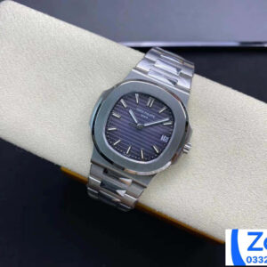 PATEK PHILIPPE NAUTILUS 5711 REPLICA WATCHES DARK BLUE DIAL PPF FACTORY 40MM 3 ĐỒNG HỒ PATEK PHILIPPE NAUTILUS 5711 REPLICA 11 MẶT XANH THAN PPF FACTORY 40MM (2)