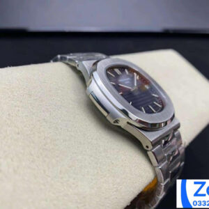 PATEK PHILIPPE NAUTILUS 5711 REPLICA WATCHES DARK BLUE DIAL PPF FACTORY 40MM 5 ĐỒNG HỒ PATEK PHILIPPE NAUTILUS 5711 REPLICA 11 MẶT XANH THAN PPF FACTORY 40MM (8)
