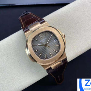 PATEK PHILIPPE NAUTILUS 5711R COPIES WATCHES LEATHER STRAP PPF FACTORY 40MM 3 ĐỒNG HỒ PATEK PHILIPPE NAUTILUS 5711R REPLICA 11 DÂY DA PPF FACTORY 40MM (3)