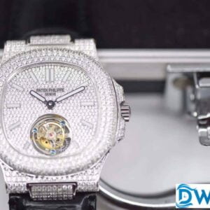 ĐỒNG HỒ PATEK PHILIPPE NAUTILUS TOURBINLON FULL KIM CƯƠNG REPLICA 1:1 42MM 2 ĐỒNG HỒ PATEK PHILIPPE NAUTILUS TOURBINLON FULL KIM CƯƠNG REPLICA 11 42MM (8)