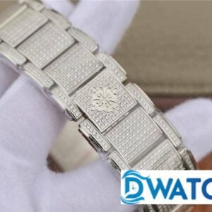 ĐỒNG HỒ PATEK PHILIPPE TWENTY~4 SILVER ĐÍNH ĐÁ REPLICA 1:1 AW FACTORY 25x30MM 5 ĐỒNG HỒ PATEK PHILIPPE TWENTY~4 SILVER ĐÍNH ĐÁ REPLICA 11 AW FACTORY 25x30MM (4)