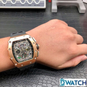 ĐỒNG HỒ NAM RICHARD MILLE RM11-03 FAKE 11 VIỀN THÉP VÀNG HỒNG 40MM 6 ĐỒNG HỒ NAM RICHARD MILLE RM11-03 FAKE 11 VIỀN THÉP VÀNG HỒNG 40MM