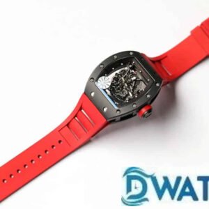 ĐỒNG HỒ NAM RICHARD MILLE RM055 FAKE 1:1 NHÀ MÁY Z VIỀN ĐEN DÂY ĐỎ 45MM 2 ĐỒNG HỒ NAM RICHARD MILLE RM055 FAKE 1:1 NHÀ MÁY Z VIỀN ĐEN DÂY ĐỎ 45MM