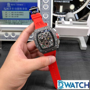 ĐỒNG HỒ NAM RICHARD MILLE RM11-03 FAKE CAO CẤP VÂN CARBON DÂY ĐỎ 40MM 1 ĐỒNG HỒ NAM RICHARD MILLE RM11-03 FAKE CAO CẤP VÂN CARBON DÂY ĐỎ 40MM