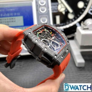 ĐỒNG HỒ NAM RICHARD MILLE RM50-03 FAKE CAO CẤP DÂY CAO SU CAM 40MM 3 ĐỒNG HỒ NAM RICHARD MILLE RM50-03 FAKE CAO CẤP DÂY CAO SU CAM 40MM