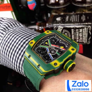 ĐỒNG HỒ NAM RICHARD MILLE RM67-02 FAKE CAO CẤP LỘ CƠ MÀU XANH 42MM 2 ĐỒNG HỒ NAM RICHARD MILLE RM67-02 FAKE CAO CẤP LỘ CƠ MÀU XANH 42MM