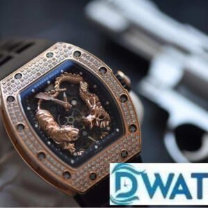ĐỒNG HỒ UNISEX RICHARD MILLE RM051 SUPER FAKE ĐÍNH ĐÁ VÀNG HỒNG 38MM 1 ĐỒNG HỒ UNISEX RICHARD MILLE RM051 SUPER FAKE ĐÍNH ĐÁ VÀNG HỒNG 38MM