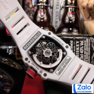ĐỒNG HỒ NAM RICHARD MILLE RM67-02 SUPER FAKE LỘ CƠ MÀU TRẮNG 42MM 3 ĐỒNG HỒ NAM RICHARD MILLE RM67-02 SUPER FAKE LỘ CƠ MÀU TRẮNG 42MM