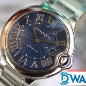 CARTIER BALLON BLEU WSBB0025 REPLICA WATCHES BLUE DIAL STAINLESS STEEL V6 FACTORY 42MM 1 ĐỒNG HỒ NAM CARTIER BALLON BLEU WSBB0025 SUPER FAKE NHÀ MÁY V6 GREEN DIAL 42MM