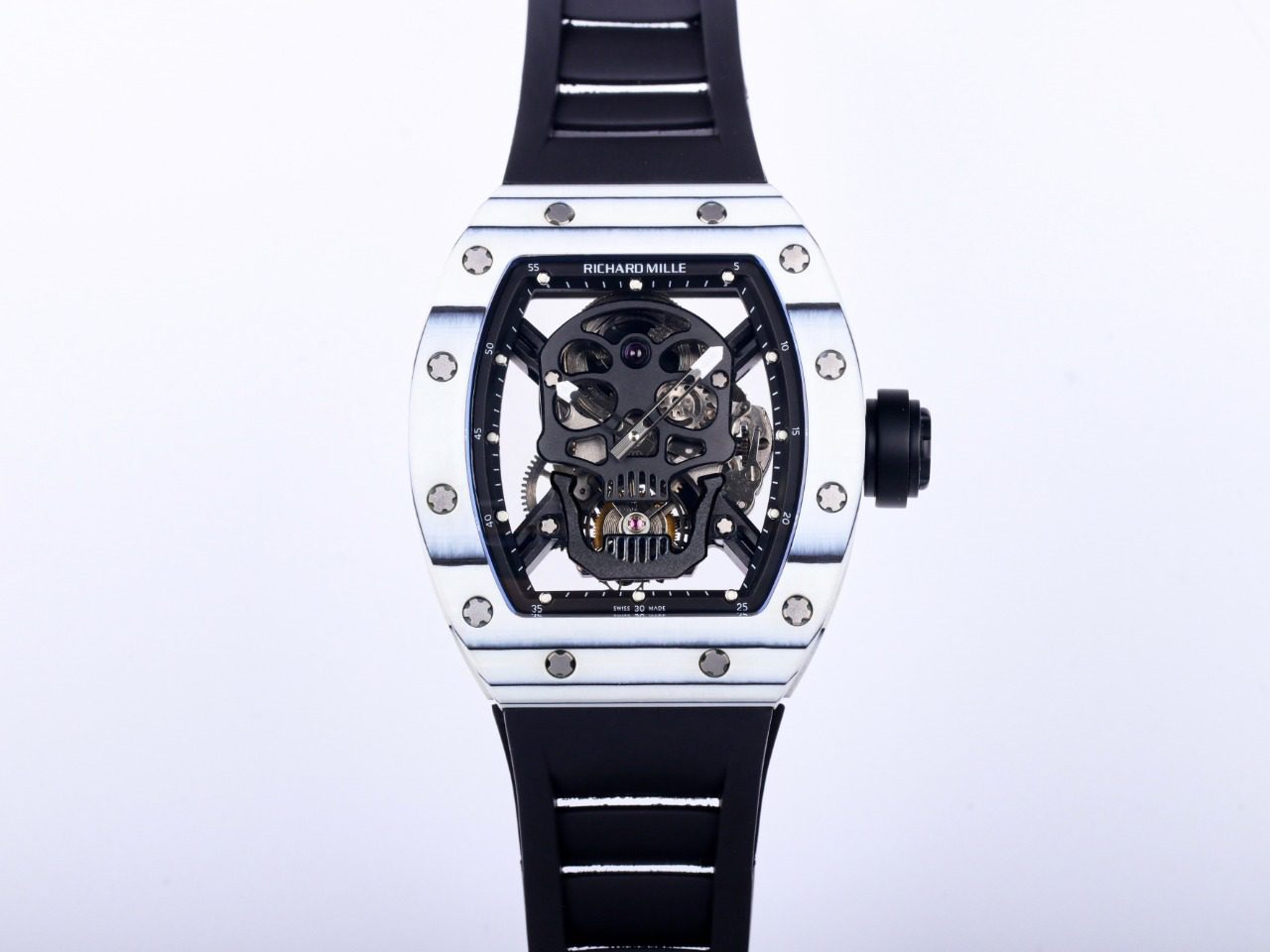 ĐỒNG HỒ NAM RICHARD MILLE RM052 REPLICA 1:1 NHÀ MÁY JB MÀU TRẮNG 44MM ĐỒNG HỒ NAM RICHARD MILLE RM052 REPLICA 1:1 NHÀ MÁY JB MÀU TRẮNG 44MM