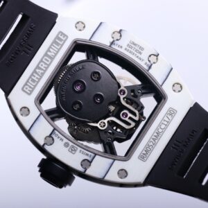 ĐỒNG HỒ NAM RICHARD MILLE RM052 REPLICA 1:1 NHÀ MÁY JB MÀU TRẮNG 44MM 4 ĐỒNG HỒ NAM RICHARD MILLE RM052 REPLICA 1:1 NHÀ MÁY JB MÀU TRẮNG 44MM