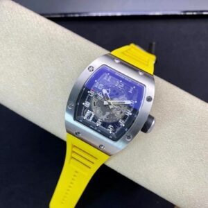 ĐỒNG HỒ NAM RICHARD MILLE RM010 SUPER FAKE NIỀNG TRƠN DÂY CAO SU VÀNG 41MM 1 ĐỒNG HỒ NAM RICHARD MILLE RM010 SUPER FAKE NIỀNG TRƠN DÂY CAO SU VÀNG 41MM
