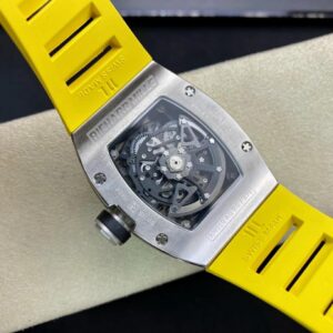 ĐỒNG HỒ NAM RICHARD MILLE RM010 SUPER FAKE NIỀNG TRƠN DÂY CAO SU VÀNG 41MM 4 ĐỒNG HỒ NAM RICHARD MILLE RM010 SUPER FAKE NIỀNG TRƠN DÂY CAO SU VÀNG 41MM
