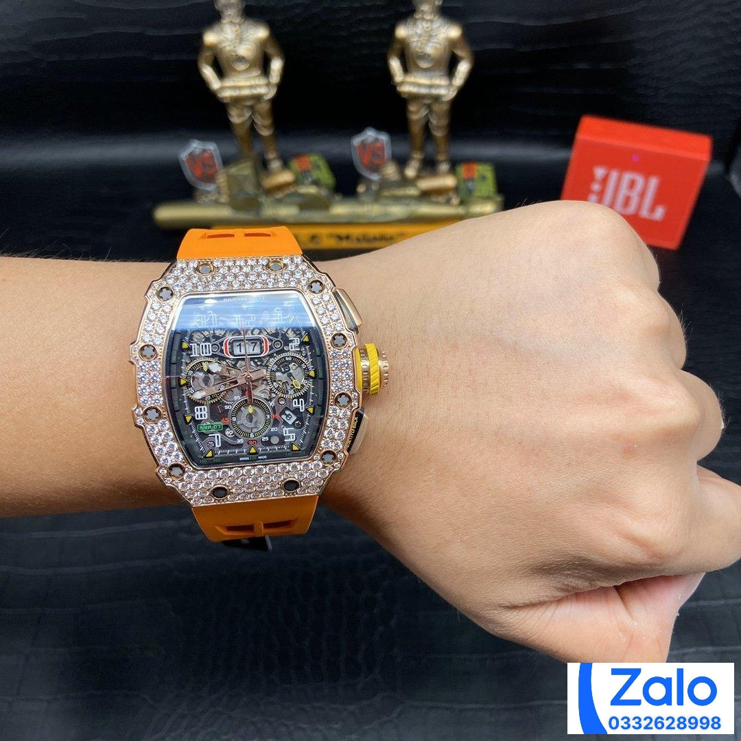 ĐỒNG HỒ NAM RICHARD MILLE RM11-03 REPLICA 11 NHÀ MÁY Z VÀNG HỒNG 44MM ĐỒNG HỒ NAM RICHARD MILLE RM11-03 REPLICA 11 NHÀ MÁY Z VÀNG HỒNG 44MM