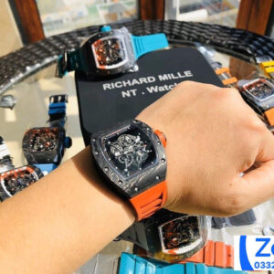 ĐỒNG HỒ NAM RICHARD MILLE RM055 REPLICA 11 NHÀ MÁY NT DÂY ĐEO CAM 45MM 4 ĐỒNG HỒ NAM RICHARD MILLE RM055 REPLICA 11 NHÀ MÁY NT DÂY ĐEO CAM 45MM