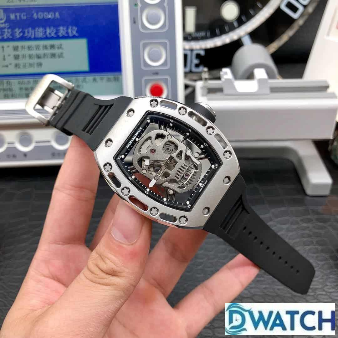 ĐỒNG HỒ NAM RICHARD MILLE RM052-01 FAKE 1:1 DÂY CAO SU ĐEN LỘ CƠ 43MM ĐỒNG HỒ NAM RICHARD MILLE RM052-01 FAKE 1:1 DÂY CAO SU ĐEN LỘ CƠ 43MM