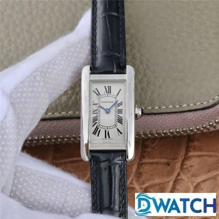 ĐỒNG HỒ NỮ CARTIER TANK AMERICAINE WSTA0016 FAKE CAO CẤP NHÀ MÁY GS 35MM ĐỒNG HỒ NỮ CARTIER TANK AMERICAINE WSTA0016 FAKE CAO CẤP NHÀ MÁY GS 35MM