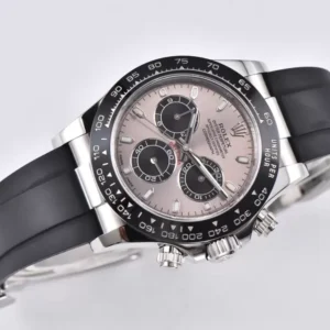 ĐỒNG HỒ NAM ROLEX DAYTONA CLEAN FACTORY REPLICA 1:1 DÂY CAO SU 40MM 1 ĐỒNG HỒ NAM ROLEX DAYTONA LEAN FACTORY REPLICA 1:1 DÂY CAO SU 40MM