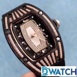 ĐỒNG HỒ NỮ RICHARD MILLE RM007-1 FAKE CAO CẤP MẶT TRẮNG ĐÍNH ĐÁ VÀNG HỒNG 36MM 1 ĐỒNG HỒ NỮ RICHARD MILLE RM007-1 FAKE CAO CẤP MẶT TRẮNG ĐÍNH ĐÁ VÀNG HỒNG 36MM