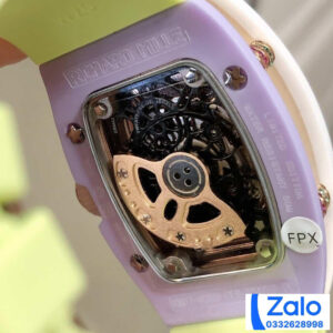 ĐỒNG HỒ NỮ RICHARD MILLE RM007-01 SUPER FAKE DÂY CAO SU XANH 36MM 3 ĐỒNG HỒ NỮ RICHARD MILLE RM007-01 SUPER FAKE DÂY CAO SU XANH 36MM