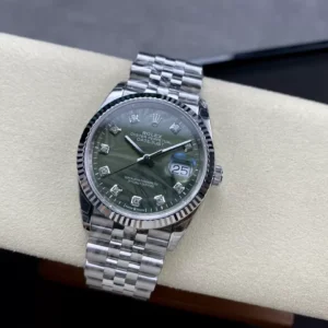 ĐỒNG HỒ NAM ROLEX DATEJUST 126234 REPLICA CAO CẤP NHÀ MÁY VS MẶT SỐ LÁ CỌ XANH 36MM 1 ĐỒNG HỒ NAM ROLEX DATEJUST 126234 REPLICA CAO CẤP MẶT SỐ LÁ CỌ XANH 36MM