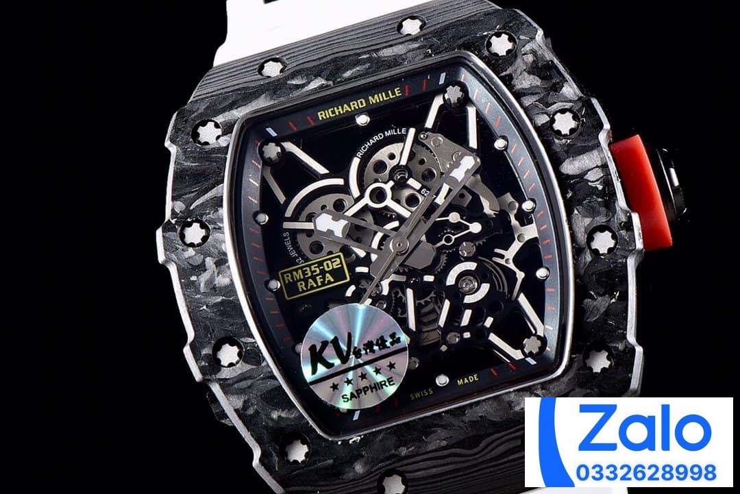 ĐỒNG HỒ NAM RICHARD MILLE RM35-02 REPLICA 11 NHÀ MÁY KV MÀU TRẮNG 44MM ĐỒNG HỒ NAM RICHARD MILLE RM35-02 REPLICA 11 NHÀ MÁY KV MÀU TRẮNG 44MM