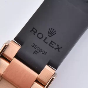 ROLEX DAYTONA REPLICA WATCHES WHITE DIAL INDEX HOURS ROSE GOLD PLATE CLEAN FACTORY 40MM 4 ĐỒNG HỒ NAM ROLEX DAYTONA LEAN FACTORY REPLICA 1:1 VỎ VÀNG HỒNG 40MM