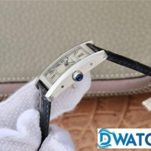 CARTIER TANK AMERICAINE WSTA0016 COPIES WATCHES GS FACTORY 35MM 3 ĐỒNG HỒ NỮ CARTIER TANK AMERICAINE WSTA0016 FAKE CAO CẤP NHÀ MÁY GS 35MM